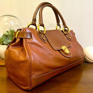 Vintage Rare Marc Jacobs Stam Bag - Large Italian Leather Doctor Satchel/Tote